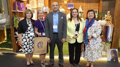 رئيسة نادي روتاري الدولي تزور جناح قومي المرأة في مؤتمر المناخ |فيديو وصور 