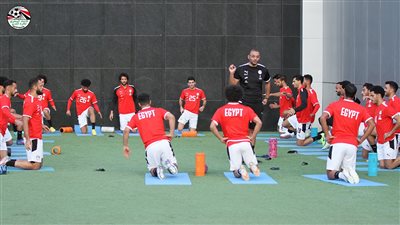 17 صورة ترصد أجواء الحماس في مران منتخب مصر قبل ودية بلجيكا