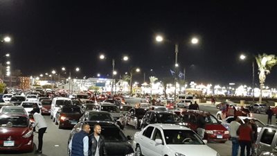 بأعلام مصر.. مسيرة بالسيارات لتأييد الدولة بشوارع الشروق | صور