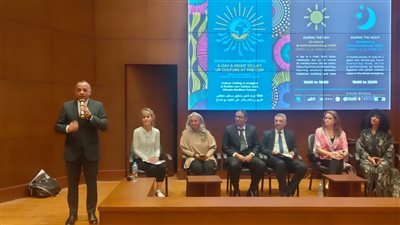 وزيري يشارك في جلسة نقاشية بقمة المناخ عن دور الثقافة والفن والتراث