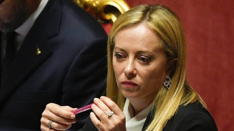  رئيسة الحكومة الإيطالية