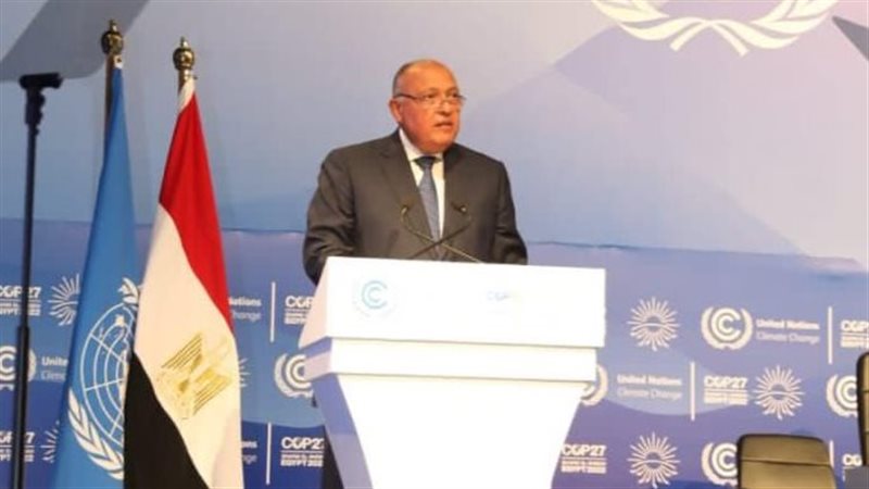 وزير الخارجية سامح