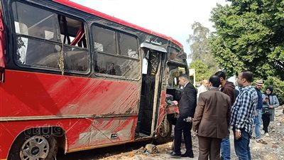 النيابة تستمع لأقوال السائق المتسبب في حادث أتوبيس الدقهلية 