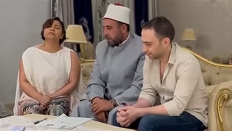 عقد قران شيرين وحسام