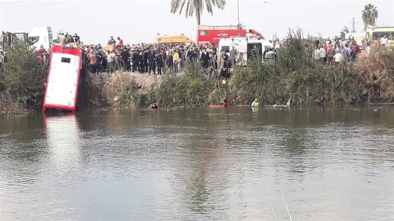 حادث انقلاب الأتوبيس