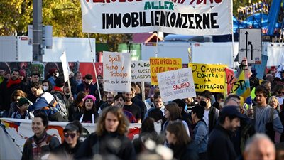 تظاهرة في برلين للمطالبة بفرض ضرائب على الأثرياء
