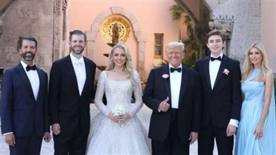 زفاف ساحر لابنة ترامب على رجل أعمال عربي