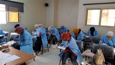 القوى العاملة: ختام برنامج تدريبي على مهنة المشغولات اليدوية ببني سويف