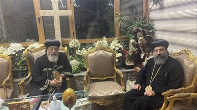 البابا تواضروس يتلقى تقريرا عن إيبارشية بنسلفانيا