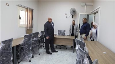 محافظ الوادي الجديد يتابع التجهيزات الجارية بمركز 