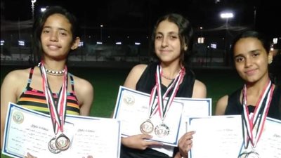  فوز طالبات المدرسة الرياضية بالإسكندرية ببطولة الجمهورية لألعاب القوى