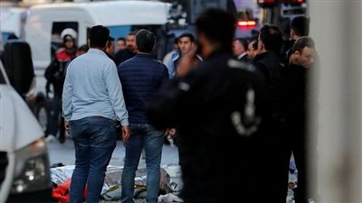 مشاهد مرعبة من حادث انفجار منطقة تقسيم التركية | فيديو