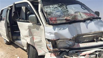 الاستعلام عن حالة 4 مصابين في انقلاب سيارة ميكروباص بأطفيح