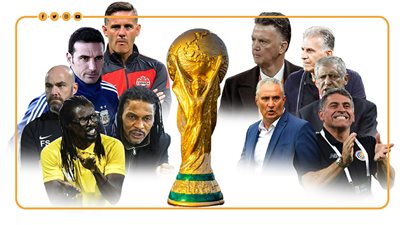 العمر مجرد رقم.. أكبر وأصغر 5 مدربين في كأس العالم -انفوجراف