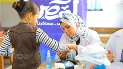  قافلة شاملة لخدمة أهالي كفر حجازي بالغربية l صور