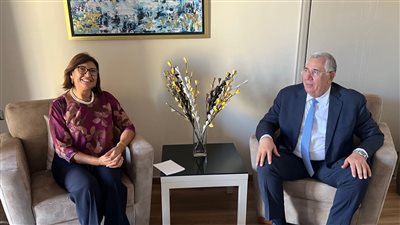 وزير الزراعة يبحث مع نائب مدير الفاو آليات تنفيذ مبادرة التحول المستدام 