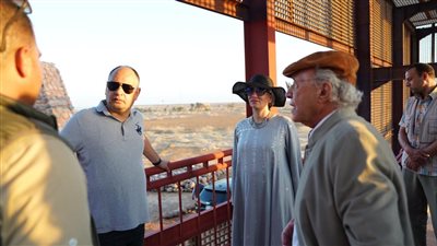 وزيرة البيئة تتفقد مركز الزوار بمحمية نبق | صور 