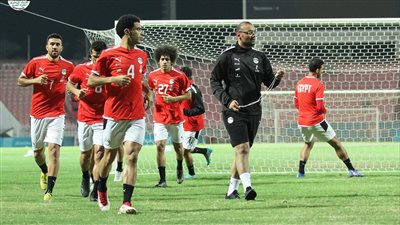 منتخب مصر يخوض تدريبه الأول باستاد الكويت استعدادًا لودية بلجيكا| صور