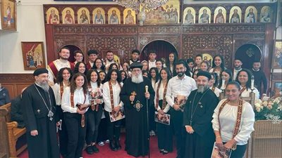 كنيسة مارجرجس ودميانة في أوترخت بهولندا تحتفل بعيدها السنوي