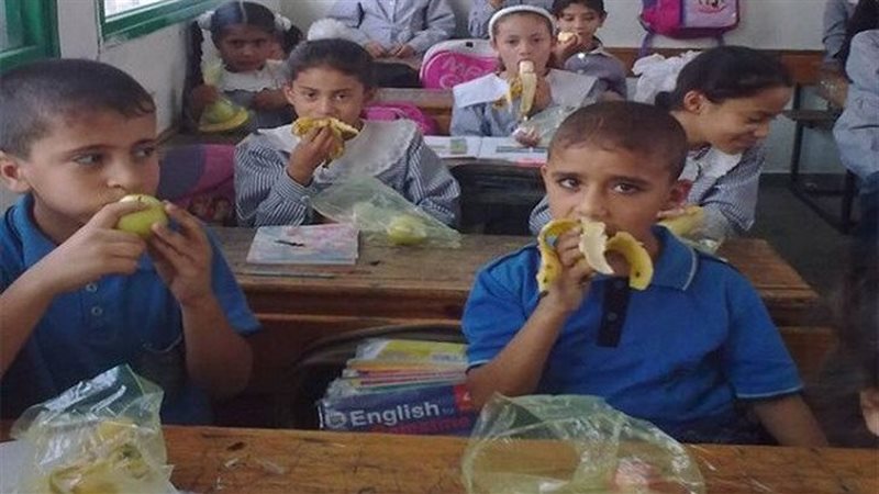 الوجبات المدرسية