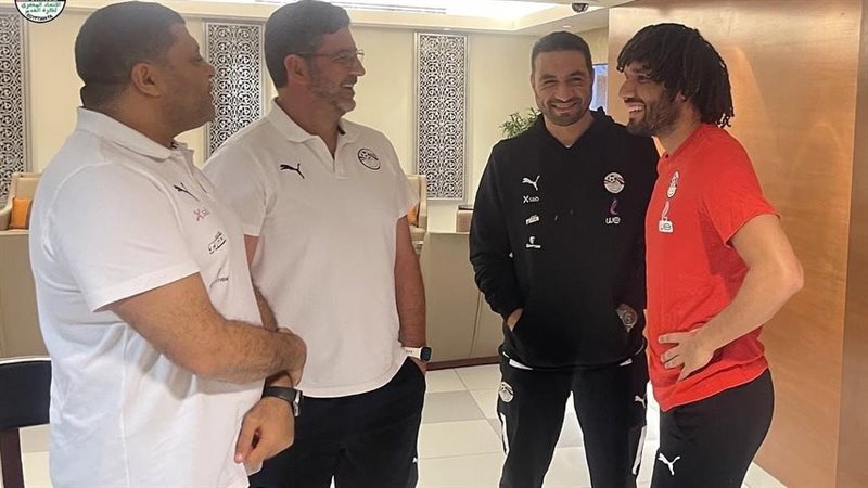 النني يصل معسكر المنتخب