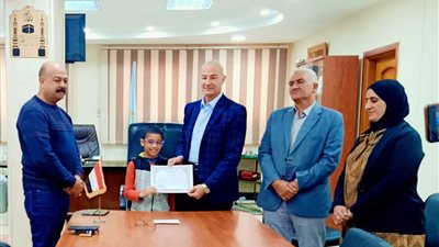 رياضة كفر الشيخ تكرم طلائع أول وثاني الجمهورية في مسابقة الصوت الذهبي | صور