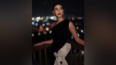 ريم سامي تتألق بإطلالة كلاسيكية أنيقة في افتتاح مهرجان القاهرة السينمائي الدولي | صور