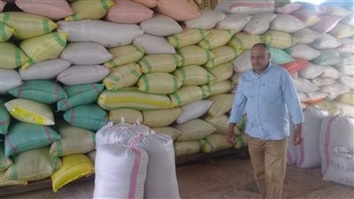 مصادرة 14 ألف طن أرز و468 طن سلع غذائية مخبأة فى مخازن المحتكرين