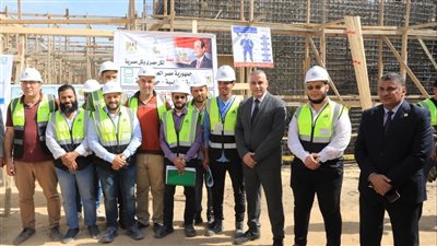 محافظ سوهاج يتفقد أعمال إنشاء مستشفى المراغة المركزي