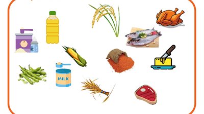 13 سلعة غذائية مستثناة من قرار الاعتمادات المستندية| إنفوجراف