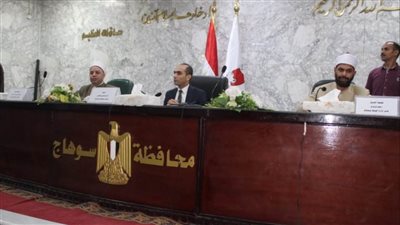 نائب محافظ سوهاج يشهد ندوة حق الوطن بمديرية الأوقاف 