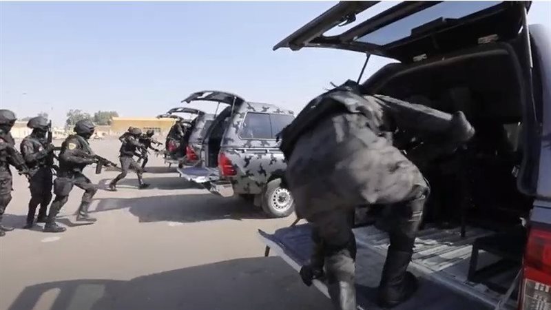مداهمة البؤر الاجرامية