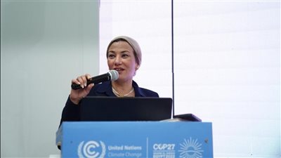 وزيرة البيئة تشارك بجلسة حول التقييم العالمي في COP 27