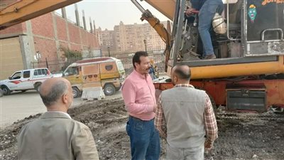 رفع السيارات المتهالكة و30 طن مخلفات في حملات مكبرة بالجيزة