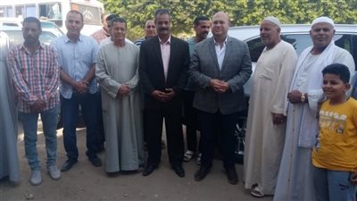 نائب محافظ الجيزة في جولة تفقدية بكرداسة