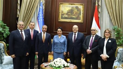 تفاصيل لقاء رئيس مجلس الشيوخ ونظيرته الأوزبكستانية