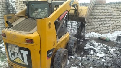 إزالة 9 حالات تعد بالبناء على أراضي زراعية وأملاك الدولة ببني سويف