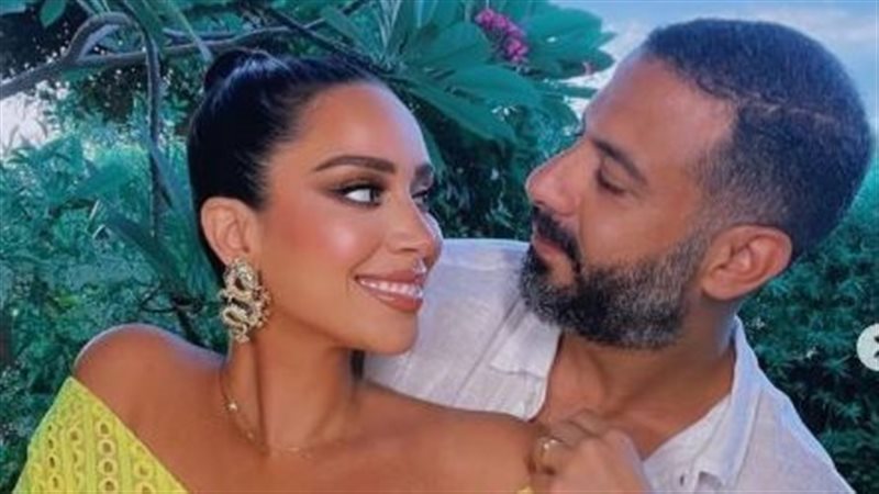 محمد فراج وزوجته