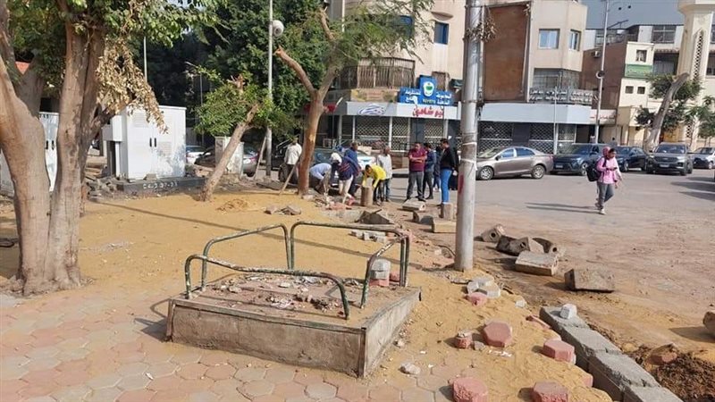 توسعات الطرق بالجيزة