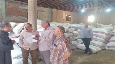 بهدف الاحتكار والمضاربة.. ضبط 70 طن أرز داخل مخازن في أسواق الشرقية