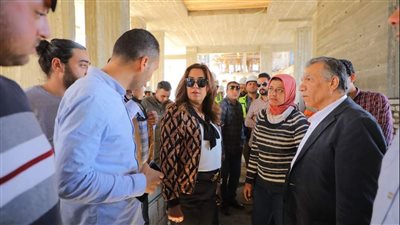 محافظ دمياط تتابع الموقف التنفيذى لمشروع إنشاء مبنى ديوان عام المحافظة