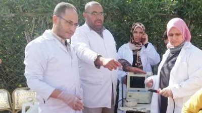 بيطري الشرقية: قافلة طبية بقرية شنبارة الطنانات مركز ابوحماد 