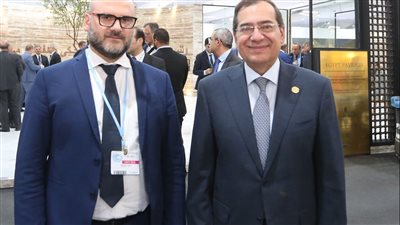  وزير البترول يلتقي ستيفانو كانتي وزير الأرض والبيئة بجمهورية سان مارينو لبحث التعاون 