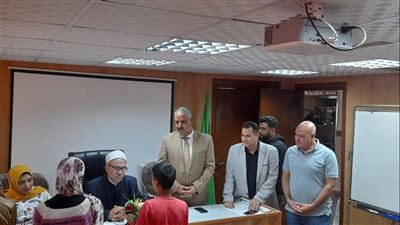 وكيل الشباب والرياضة بالقليوبية يتابع تحكيم مسابقة أوائل الطلبة