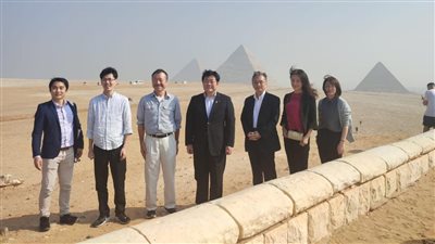 الأهرامات ودير سانت كاترين يستقبلان عددا من وفود مؤتمر قمة المناخ