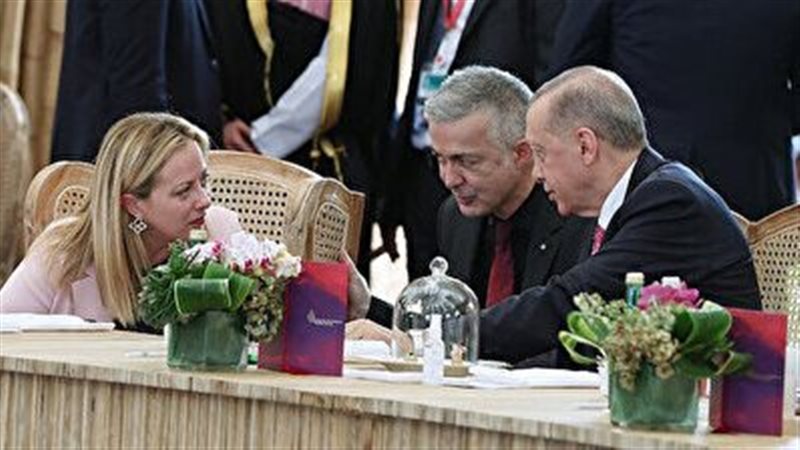 أردوغان وميلوني 