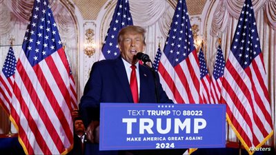  ترامب يعلن رسميًا ترشحه لانتخابات الرئاسة الأمريكية المقبلة