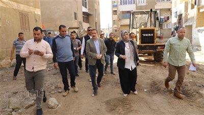 محافظ المنوفية: رصف 34 شارعا بنطاق الباجور