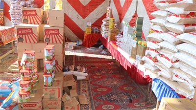 تموين المنوفية: تجهيز 20 شادرا لبيع السلع بأسعار مخفضة 