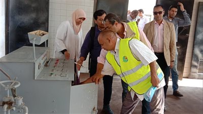 لجنة السلامة تشيد بمأمونية المياه لمحطة التل الكبير بالإسماعيلية|صور 